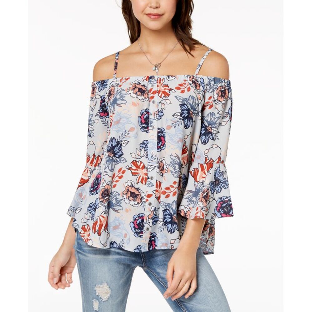 7 Sisters Juniors Cold Shoulder Top